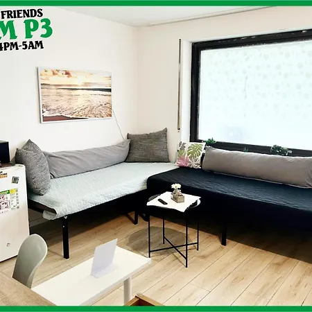 Deine Pension, Family & Friends P3, 5 Beds, 25qm, Check-in 4pm 5am